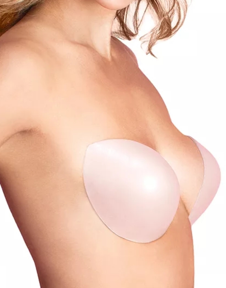 Backless Strapless Nude Plunge Push Up Bra Cup B/C